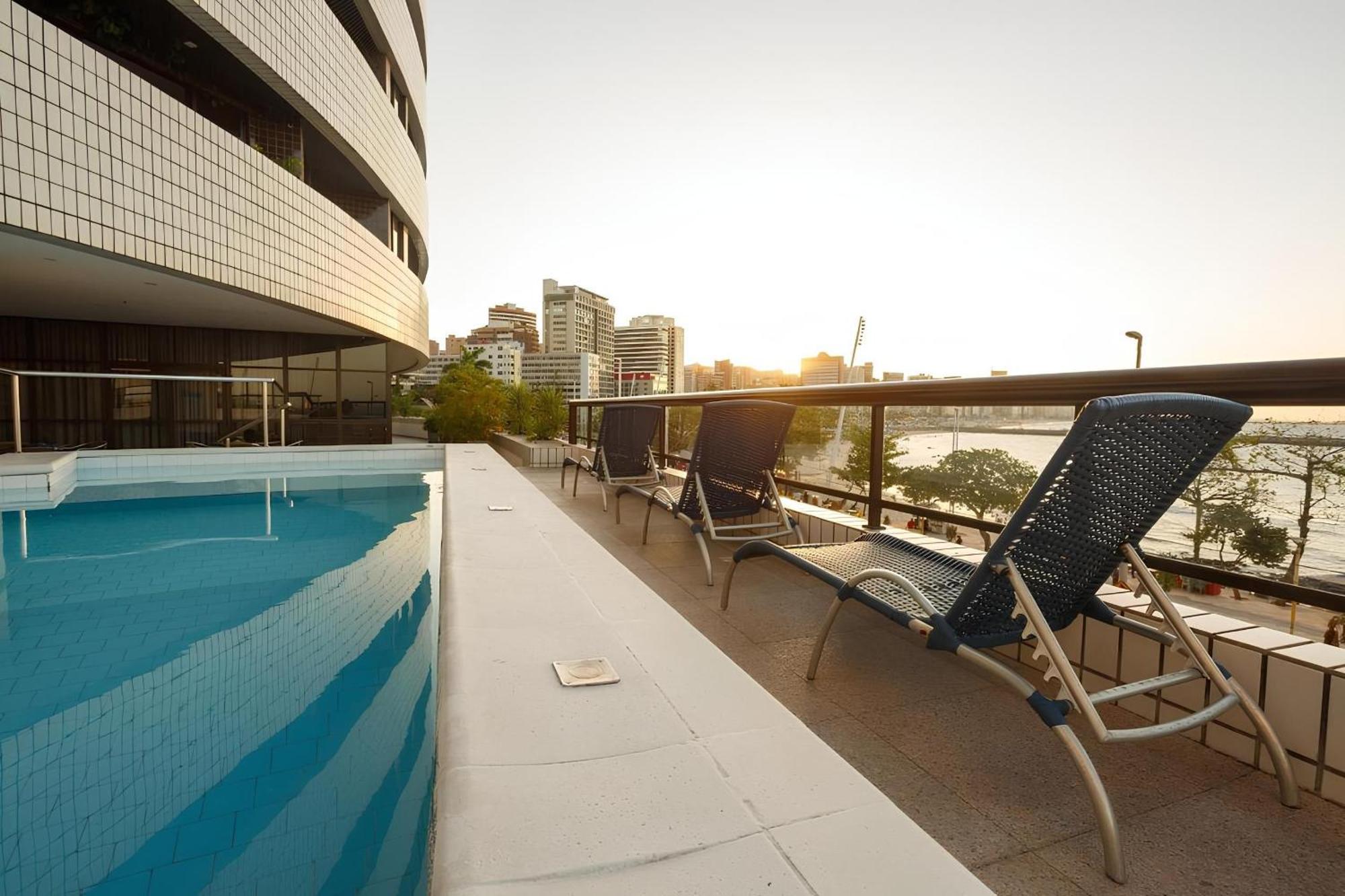 Flat Particular Em Blue Tree Towers Beira Mar Fortaleza Extérieur photo